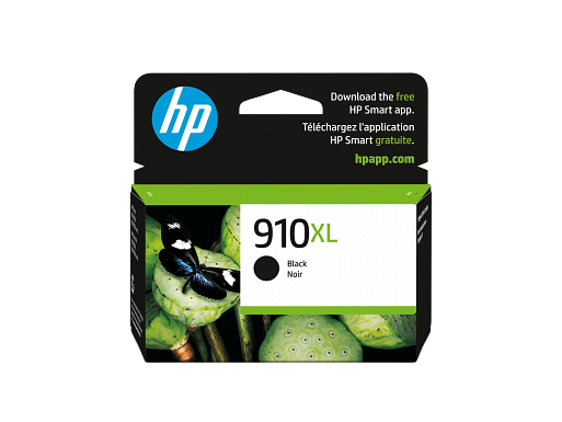 HP 910XL High Yield Black Original Ink Cartridge, 3YL65AN#140