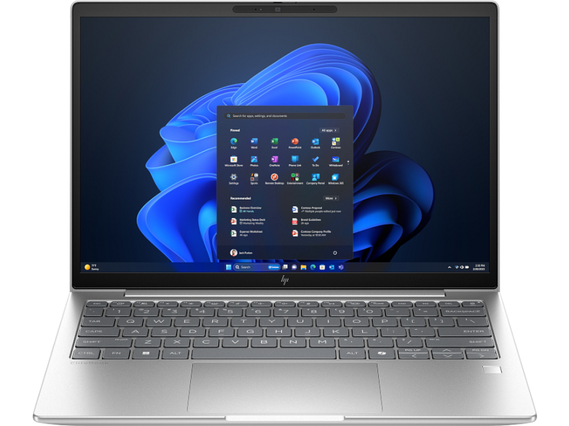 Hp omnibook 5 14-hm0171ng | 14" 2k wuxga oled 300 nits | amd ryzen ai 7 445 16gb 512gb | windows 11 home | prenosnik 4 Hp omnibook 5 14-hm0171ng prenosnik v srebrnem aluminijastem ohišju
