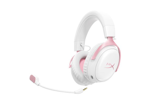 HyperX Cloud III S - Wireless Gaming Headset (White)