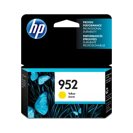 HP 952 Yellow Original Ink Cartridge, L0S55AN#140