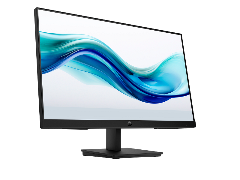 HP Series 3 Pro 23.8 FHD Monitor - 324pf Black Coreset ScrnSS FrontRight WhiteBG
