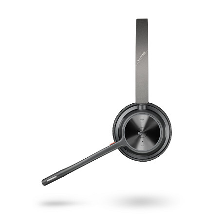 HP 77Z32AA Poly Voyager 4320-M headset Microsoft Teams-tanúsítvánnyal + BT700 hardverkulcs + töltőállvány