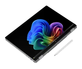 HP OmniBook X Flip 2-in-1 Laptop Next Gen AI 16-ar0087nr 16", Touch screen, Windows 11 Home, AMD Ryzen™ AI 7, 32GB RAM, 1TB SSD, 3K, Meteor silver