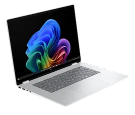 HP OmniBook 7 FlipNGAI 16, Windows 11 Home, 16", Touch screen, Intel® Core™ Ultra 7, 16GB RAM, 512GB SSD, 2K, Glacier silver