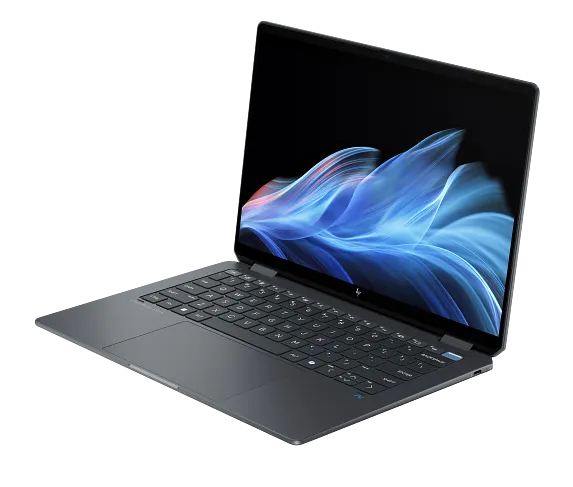 Series 4 of 17 HP Home Laptop PCs, HP OmniBook Ultra Flip Laptop 14, Windows 11 Home, 14", Touch screen, Intel® Core™ Ultra 7, 16GB RAM, 1TB SSD, 3K, Eclipse gray
