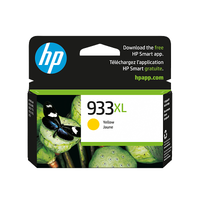 HP 933XL Original Inkjet Ink Cartridge - Yellow - 1 Pack