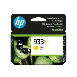 HP 933XL High Yield Yellow Original Ink Cartridge, CN056AN#140