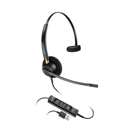 HP 783R1AA Poly EncorePro 515 Microsoft Teams-tanúsítvánnyal rendelkező monaurális USB-A headset