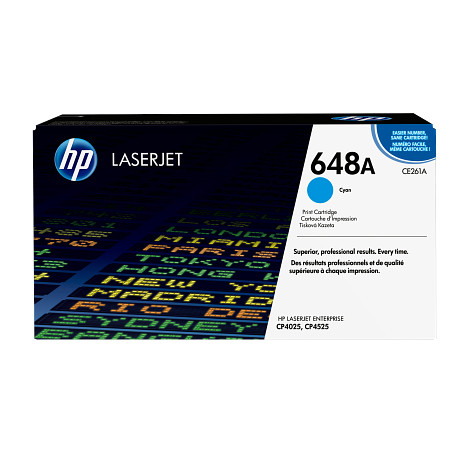 HP CE261A 648A ciánkék toner / festékkazetta Color Laserjet CP4025 CP4525 nyomtatókhoz (11000 old.)