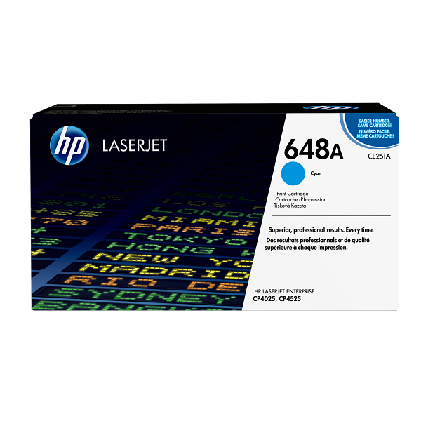 HP LaserJet 648A Cyan Print Cartridge