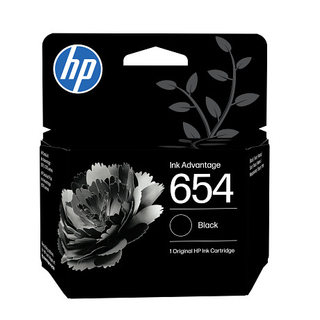HP 7FP39UE 654 eredeti fekete Ink Advantage tintapatron