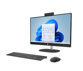 HP All-in-One Desktop Next Gen AI 24-ct2055m PC, Windows 11 Home, 23.8", AMD Ryzen™ AI 5, 16GB RAM, 512GB SSD, FHD, Shell white