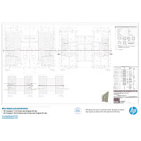 HP F9A30D DesignJet T830 36 hüvelykes többfunkciós nyomtató