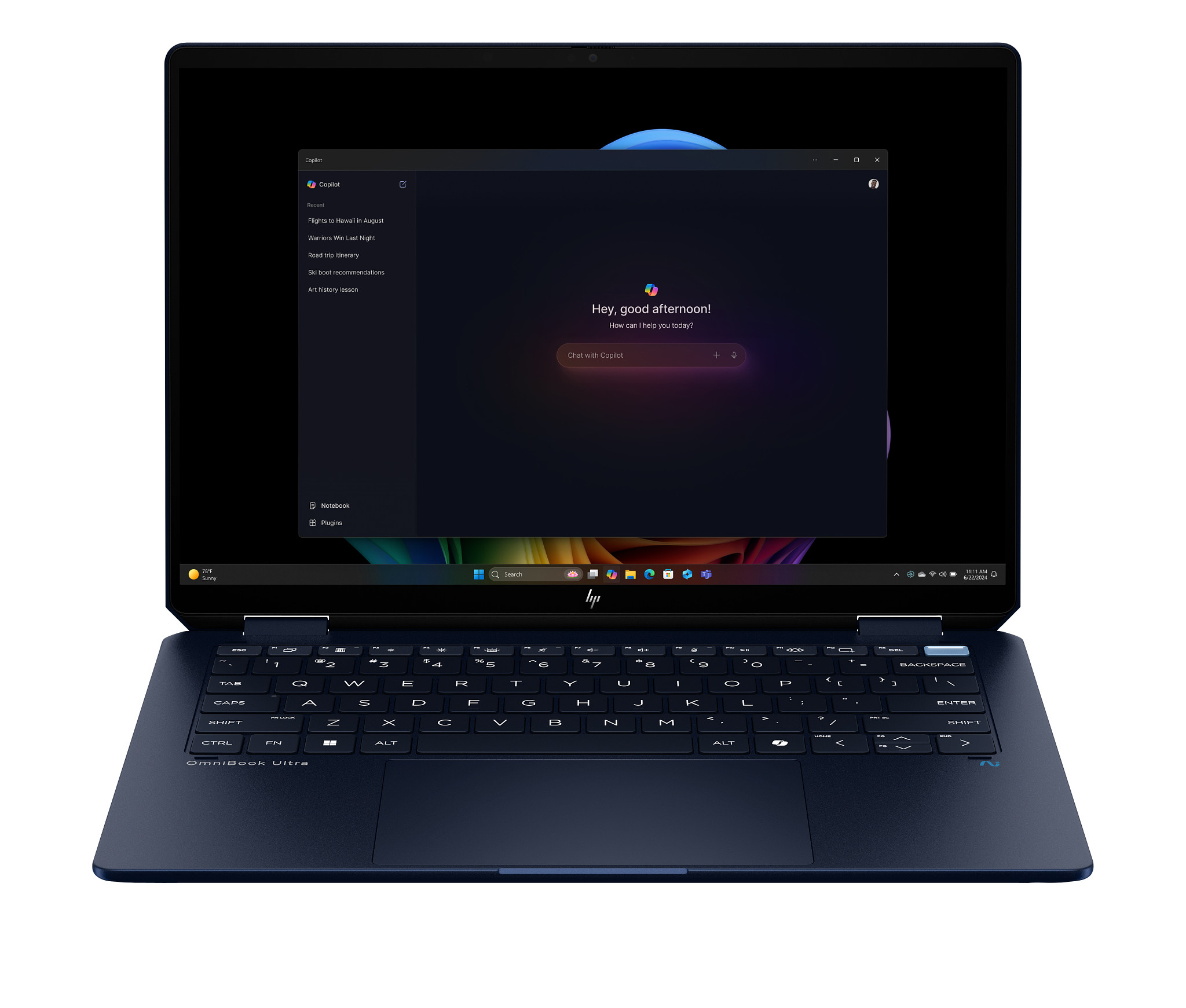 HP OmniBook Ultra Flip 2-in-1 Laptop Next Gen AI 14t-fh000, 14"