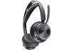 HP 9T9J4AA Poly Voyager Focus 2 Microsoft Teams Certified USB-C-C Headset +USB-C/A Adapter