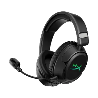 HyperX Cloud Flightワイヤレス　HX-HSCF-BK/AM HyperX HX-HSCF-BK/AM Cloud Flight Black/Red Wireless Gaming