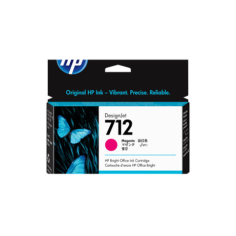 HP 3ED68A 712 29 ml-es bíbor DesignJet tintapatron T250 T630 T650 Studio 24