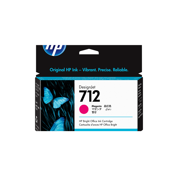 HP 712 29 ml Magenta DesignJet Ink Cartridge WW 3ED68A - 2000x2000