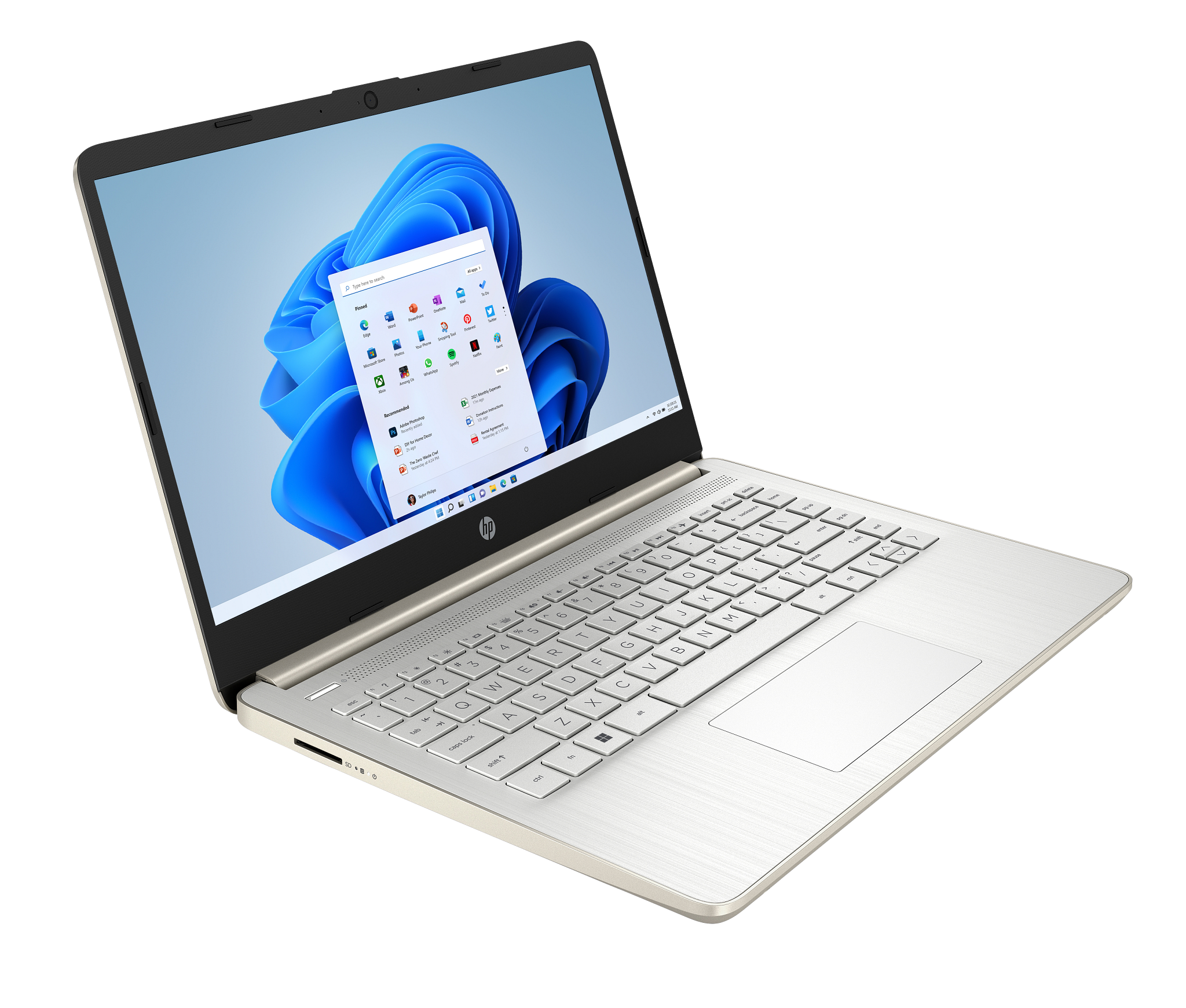 HP 14z-fq1000 Home ＆ Business Laptop (AMD Ryzen 3 5300U 4-Core, 8GB RAM, 128GB SSD, AMD Radeon, 14.0