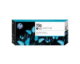 HP 730 300-ml Photo Black DesignJet Ink Cartridge, P2V73A