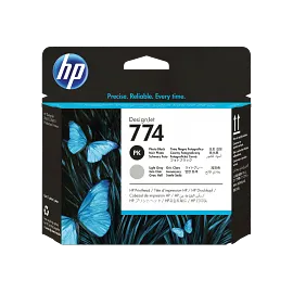 HP 774 Photo Black/Light Gray DesignJet Printhead, P2W00A