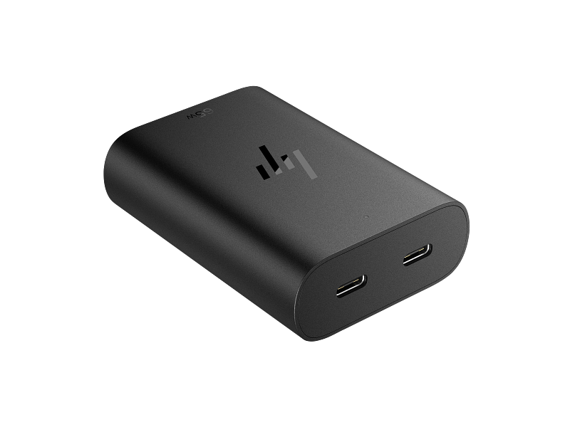 HP 65W GaN USB-C Laptop Charger FrontRight