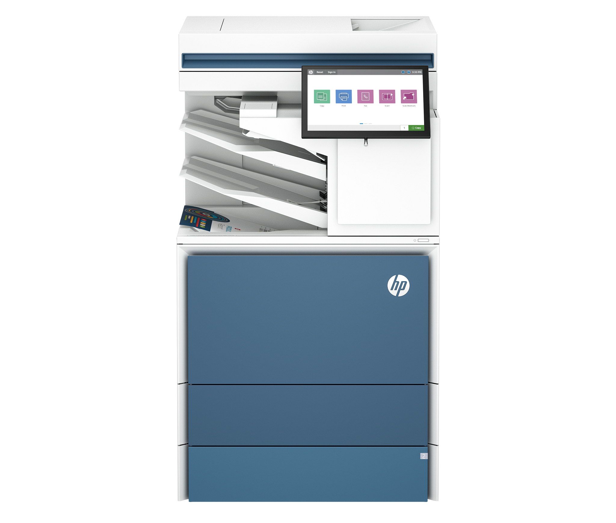 HP Color LaserJet Enterprise Flow MFP X57945zs Printer