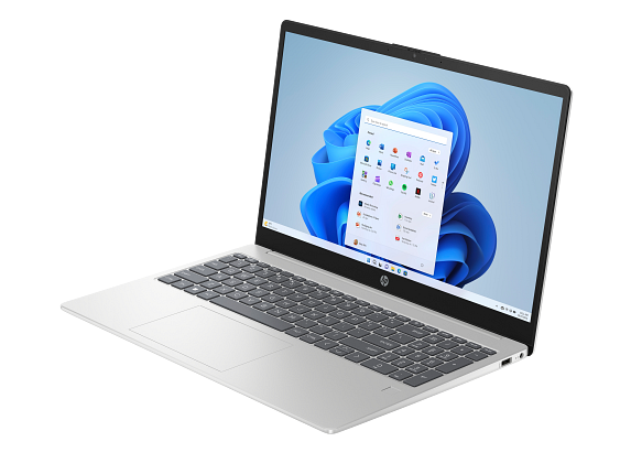 HP Laptop AI 15-fd2077nr 15.6",&nbsp;Windows 11 Home, &nbsp;Intel&reg; Core&trade; Ultra 7,&nbsp;16GB RAM,&nbsp;512GB SSD,&nbsp;FHD,&nbsp;Natural silver - Left