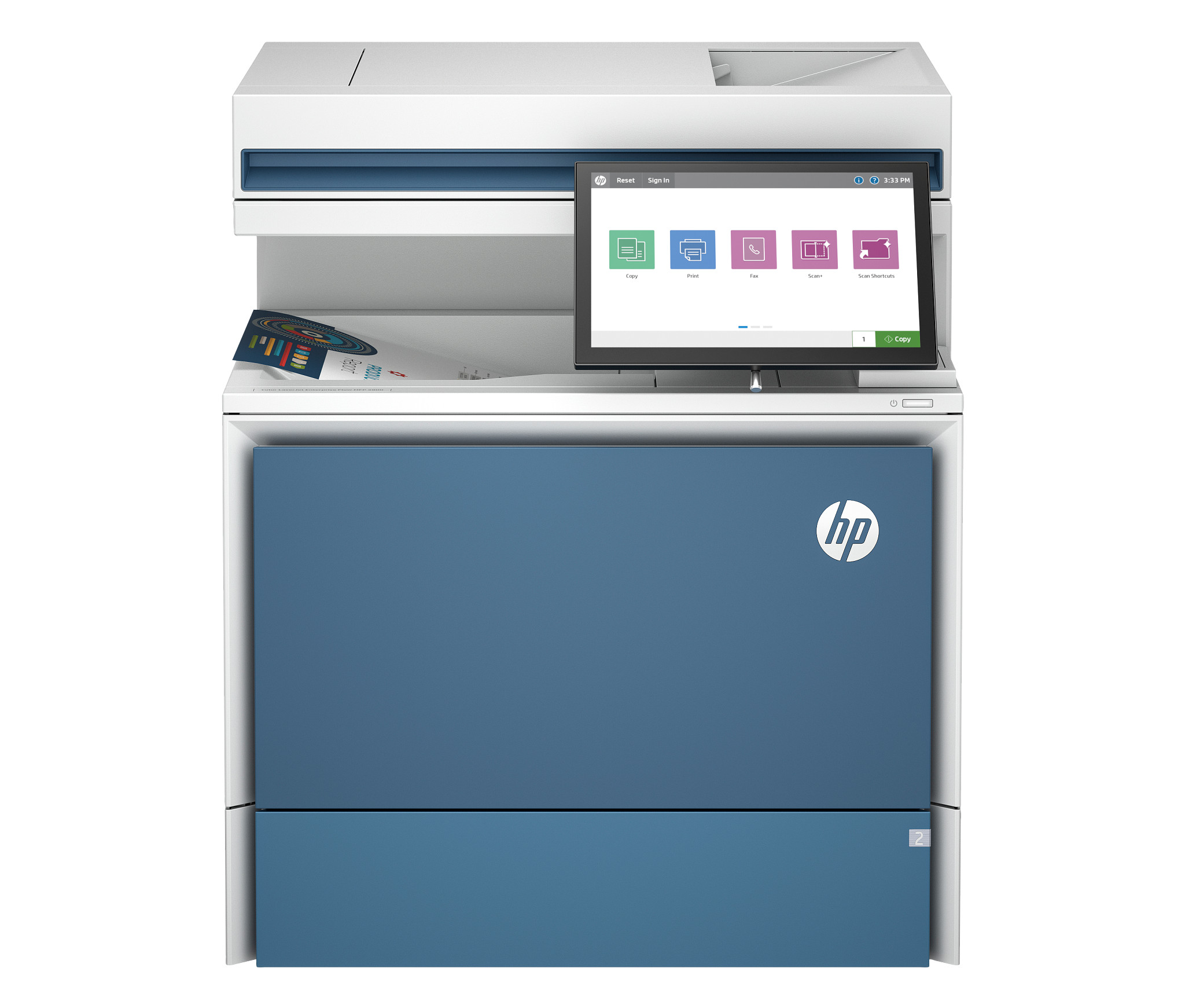 HP Color LaserJet Enterprise Flow MFP X58045z serie Software and