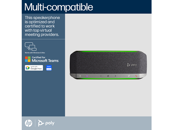 Poly Sync 40 Microsoft Teams Certified Speakerphone Poly Sync 40 Microsoft Teams Certified Speakerphone