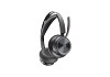 HP 9T9J4AA Poly Voyager Focus 2 Microsoft Teams Certified USB-C-C Headset +USB-C/A Adapter