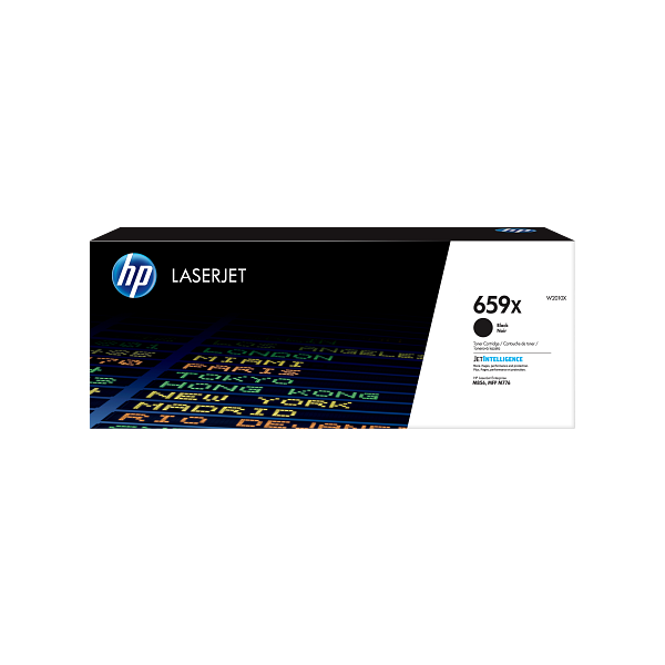 HP 659X Black Toner Cartridge W2010X W2010-00010 a EMEA