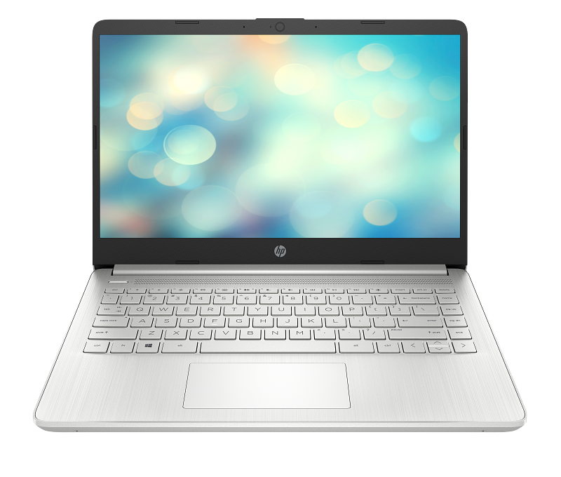 20C1 - HP 14-inch Laptop PC 14, Natural Silver, T, HD Cam, nonODD, nonFPR Freedos, Center Facing