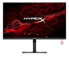 HyperX OMEN 27 inch QHD 320Hz Gaming Monitor - OMEN 27qs  G3