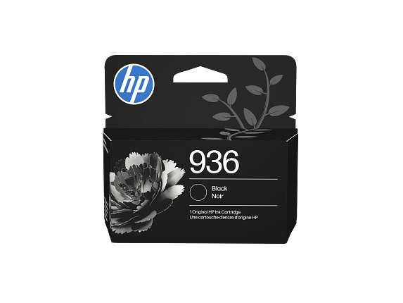 Photos - Ink & Toner Cartridge HP 936 Black Original Ink Cartridge, 4S6V2LN 4S6V2LN