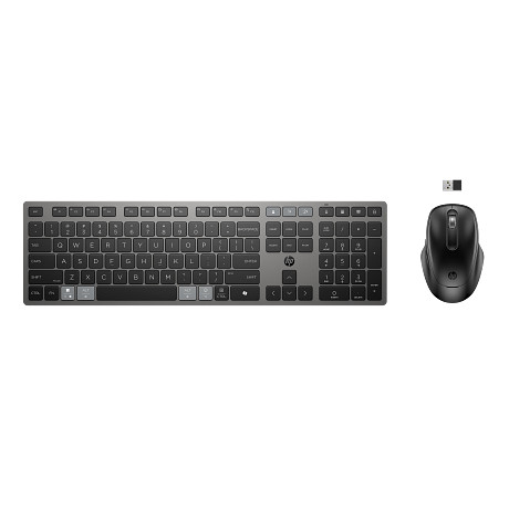 HP 9T5B0UT 725 többeszközös újratölthető vezeték nélküli billentyűzet és egér