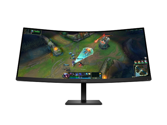 Photos - Monitor HP OMEN by OMEN 34 inch WQHD 180Hz Curved Gaming - OMEN 34c G2 AV4C1AA#ABA