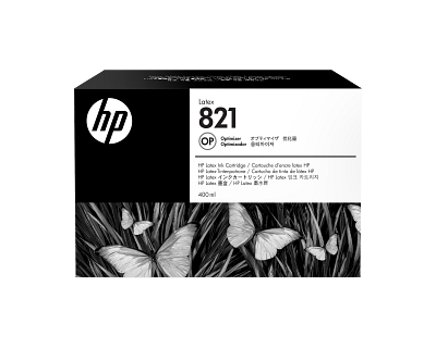 HP 821 400-ml Latex Optimizer Ink Cartridge