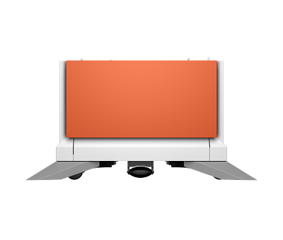 HP Color LaserJet Comet Red 2100 sheet High Capacity Paper Tray/Stand