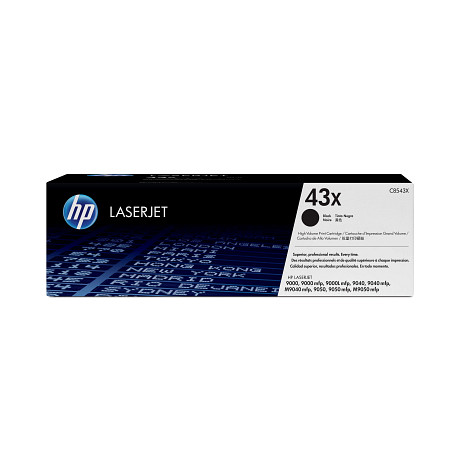 HP 43X C8543X Fekete toner / festékkazetta Laserjet 9000 / 9040 / 9050 sorozat nyomtatóihoz (30000 old.)