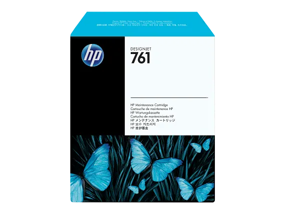 Ink Supplies, HP 761 DesignJet Maintenance Cartridge, CH649A