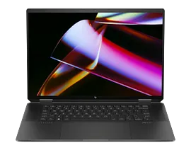 HP Spectre x360 2-in-1 Laptop 16, Windows 11 Pro, 16", Touch screen, Intel® Core™ Ultra 7, 16GB RAM, 2TB SSD, NVIDIA® GeForce RTX™ 4050, 2.8K, Nightfall black