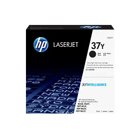 HP 37Y Extra High Yield Black Original LaserJet Toner Cartridge, CF237Y