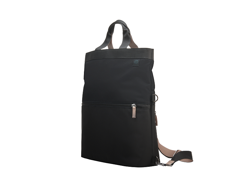 24C1 - HP 14-inch Convertible Laptop Backpack Tote leftfacing WhiteBG