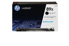 HP 89X High Yield Black Original LaserJet Toner Cartridge, CF289X