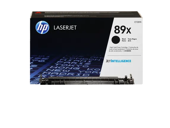 HP 89X High Yield Black Original LaserJet Toner Cartridge, CF289X
