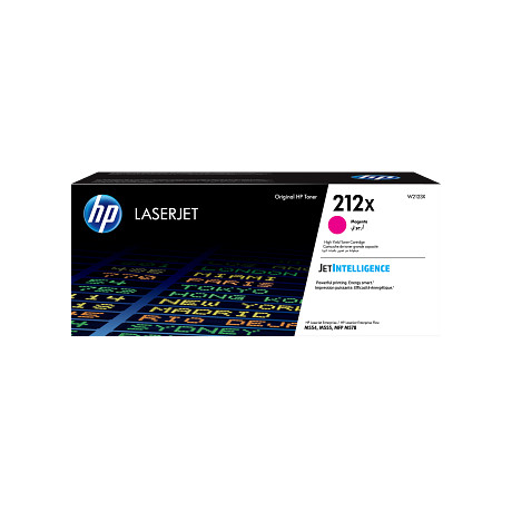 HP 212X W2123X bíbor nagy kapacitású eredeti LaserJet M554 M555 M578 tonerkazetta (10 000 old.)