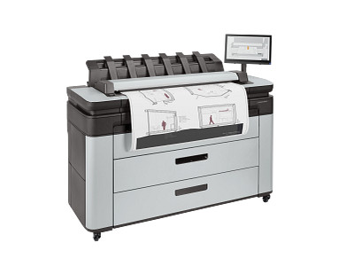 HP DesignJet XL 3600dr 36-in Multifunction Printer with PostScript/PDF