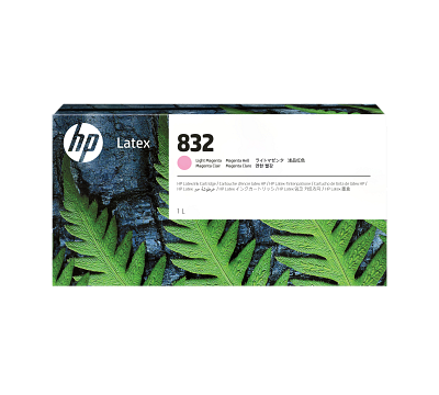 HP 832 1-liter Magenta Latex Ink Cartridge