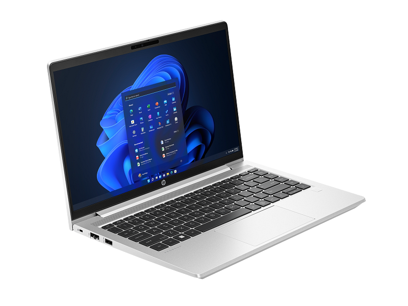HP ProBook 440 14 inch G10 Notebook PC Natural Silver White BG Front Right